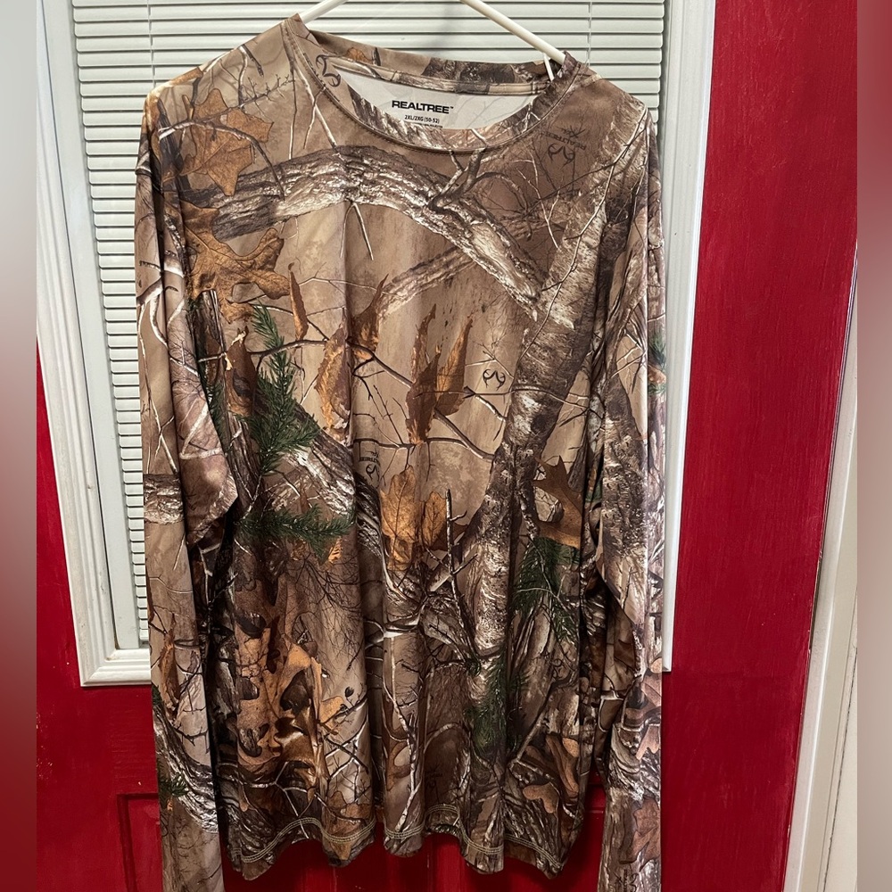 Real tree 2XL (50-52) Long Sleeves Camo